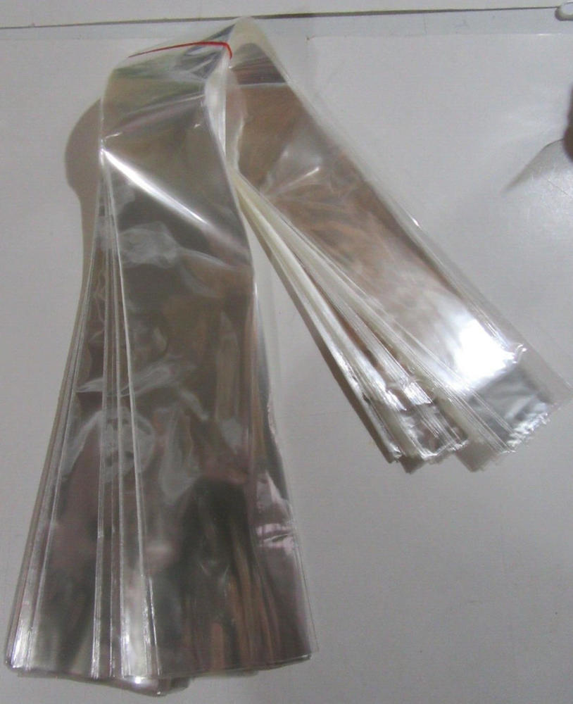 1000 Clear Plastic Protective Necktie Sleeves Brand New